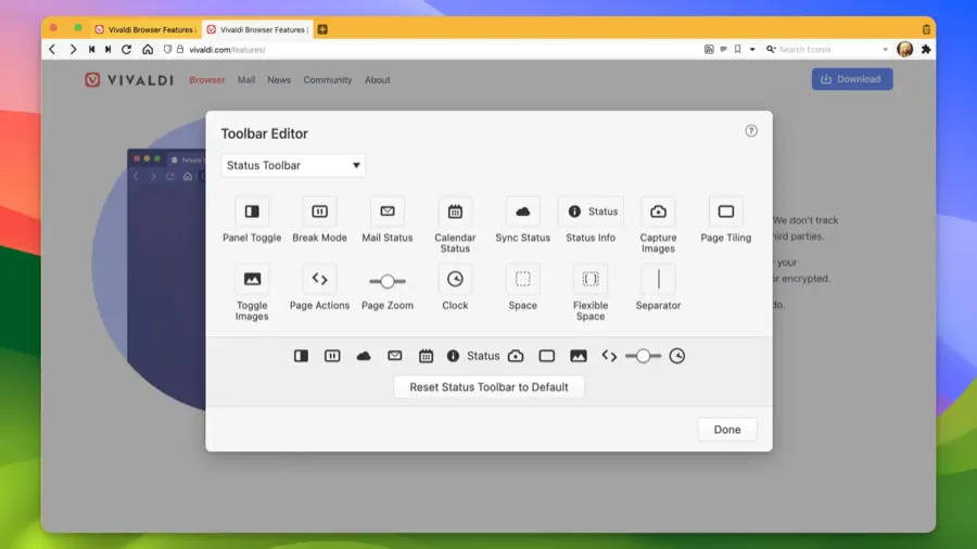 Vivaldi瀏覽器 - Vivaldi Browser Screenshot 03